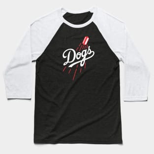 Dodger Dogs - Blue Baseball T-Shirt